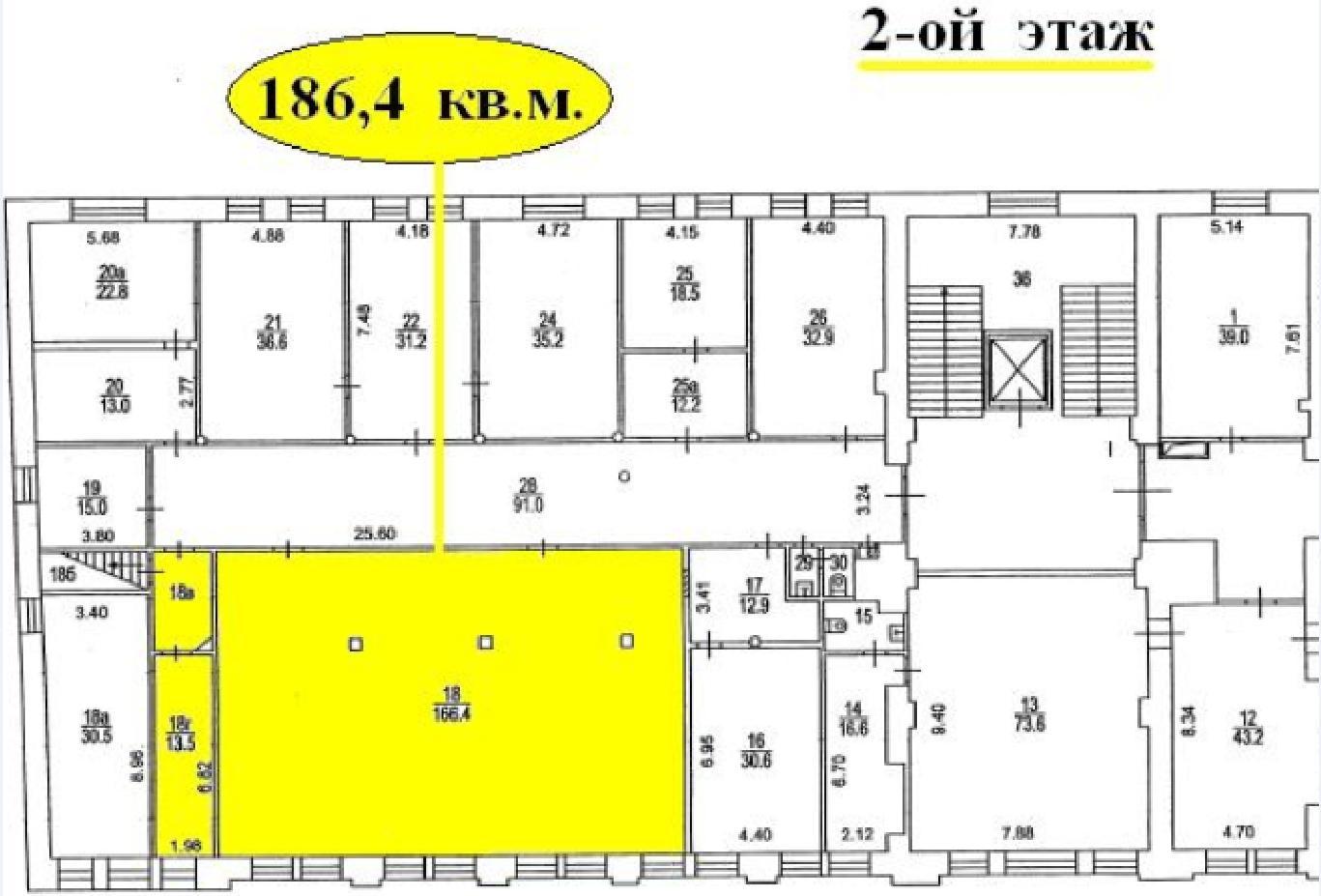 Аренда офиса 186.4 м2 в бизнес-центре класса Б на ул Большая Дмитровка  метро Чеховская