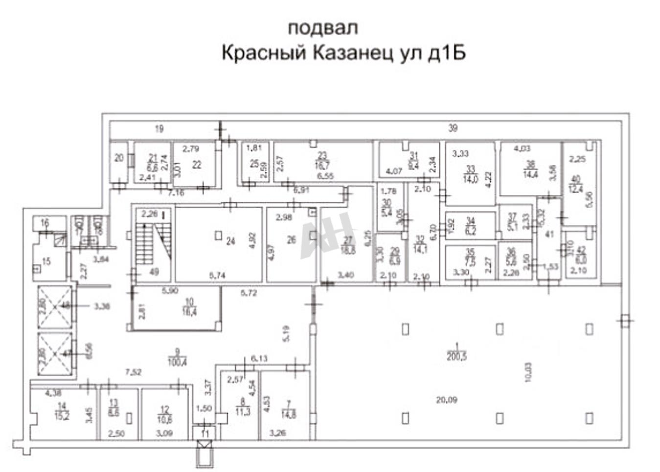 Аренда помещения (ПСН) пл. 1455 м2 под автосалон, бытовые услуги, магазин,  шоурум на ул Красный Казанец метро Рязанский проспект