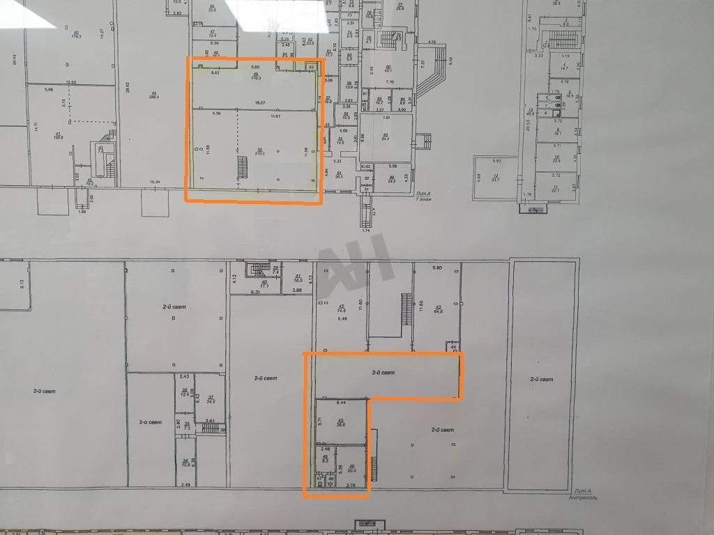 Аренда помещения пл. 385 м2 под склад, теплый склад в бизнес-центре класса  Б на Балаклавском проспекте метро Севастопольская